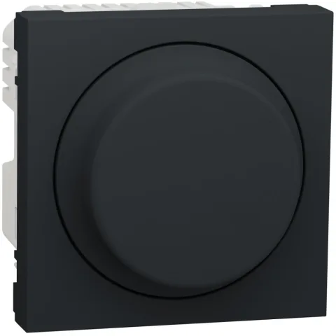 Variator universal rotativ LED 2 module Schneider Noua Unica NU351454, antracit