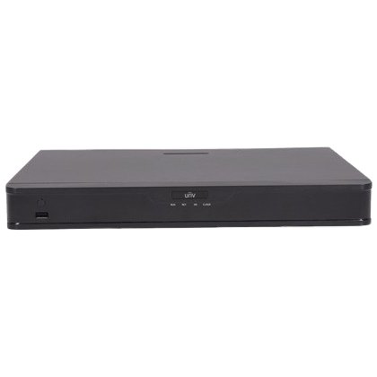 NVR 16 canale Uniview NVR302-16E2, 4K, max. 12MP, compresie H.265 Ultra, VCA
