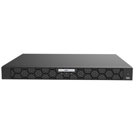 NVR 4K, 16 canale 16MP, 4xSATA, Analiza video, Alarma I/O, 1U UNV NVR504-16B-IQ
