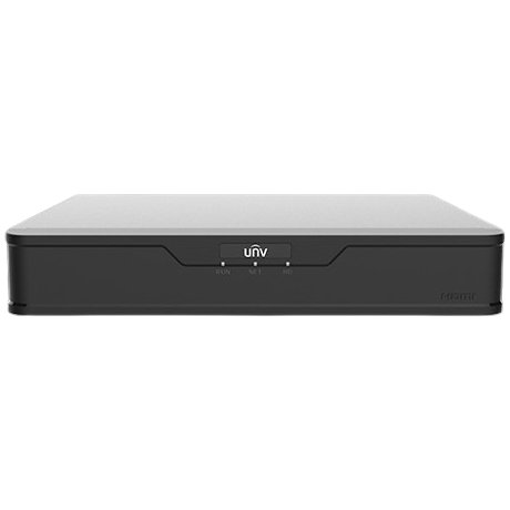 NVR 4 canale Uniview NVR501-04B, 4K, 4 canale max. 16MP, VCA, Ultra H.265