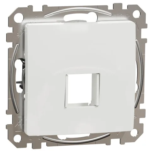 Placa pentru RJ45, HDMI, VGA Schneider Sedna Design SDD111421, alb