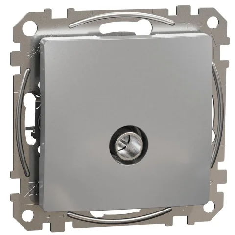 Priza TV finala 4dB, Schneider, SDD113471, Sedna Design, aluminiu
