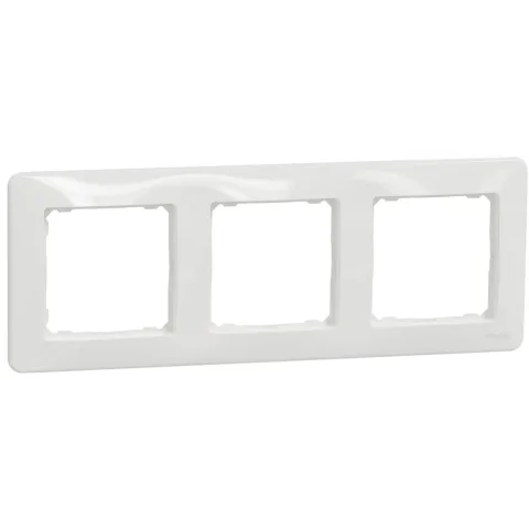 Rama tripla, Schneider, SDD311803, Sedna Design, alb