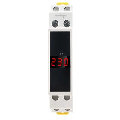 Voltmetru Sinotimer, monofazic masoara voltajul AC 80-500V, SDM011