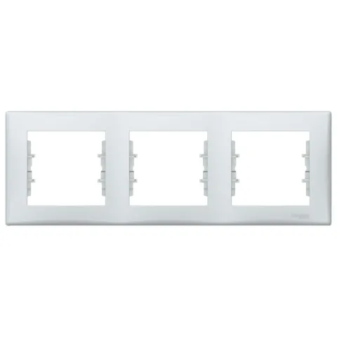Rama tripla orizontala Schneider Sedna SDN5800533, gri