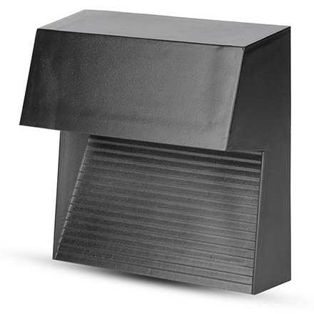 Corp iluminat LED Steplight montaj SCARA/PERETE 3W 4000K - negru V-TAC SKU-1399