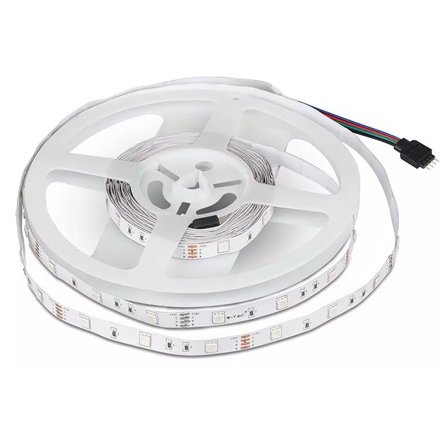 Kit banda LED SMD5050 30LED/M RGB IP20 10M V-TAC SKU-2630