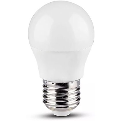 Bec LED smart E27 G45 4.5W RGB alb cald si rece V-TAC SKU-2755