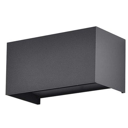 Corp iluminat perete IP65 24W 3000K - negru V-TAC SKU-2977