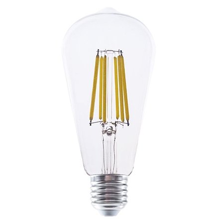 Bec LED ST64 E27 4W cu filament 3000K model Edison V-TAC SKU-2996