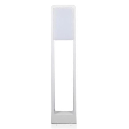 Lampa iluminat gradina 10W IP65 6400K alb rece - alb V-TAC SKU-20118