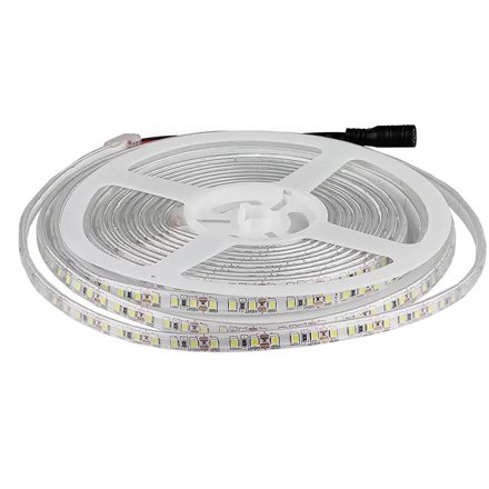 Banda LED SMD3528 120LED/M 3000K IP65 5M V-TAC SKU-2038