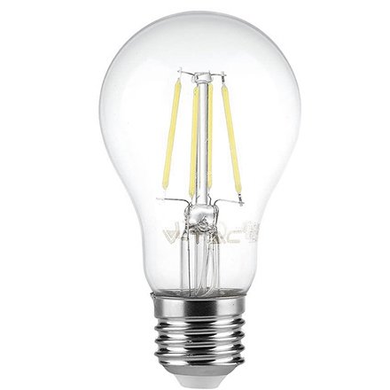 Bec LED A67 E27 10W cu filament 6500K V-TAC SKU-214412