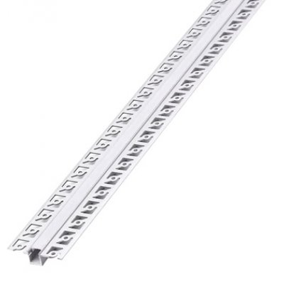 Profil aluminiu pentru banda LED montaj rigips 2M mat V-TAC SKU-3360