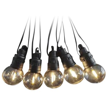 Ghirlanda solara LED 0.5W x 10 12M 3000K V-TAC SKU-7804