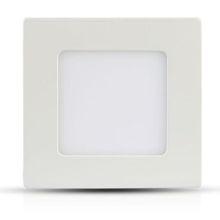 Panou LED patrat incorporabil 18W 6400K alb rece V-TAC SKU-717