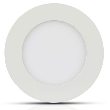Panou LED rotund incorporabil 18W 3000K alb cald V-TAC SKU-718