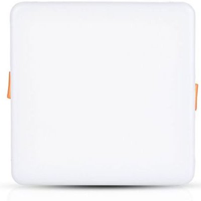 Panou LED patrat ajustabil 18W 6400K alb rece V-TAC SKU-738