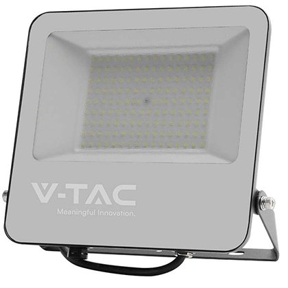 Reflector Led (proiector) SMD 100W 6500k Ip65 Cip Samsung - Negru/gri V-TAC 9895