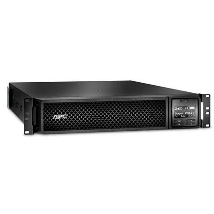 UPS APC Smart-UPS SRT online dubla-conversie 2200VA / 1980W 8 conectori C13 2 conectori C19 extended runtime, baterie RBC31 rackabil, SRT2200RMXLI-NC