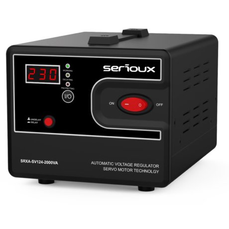 AVR SERIOUX SERVO Motor 124-500VA SRXA-SV124-500VA