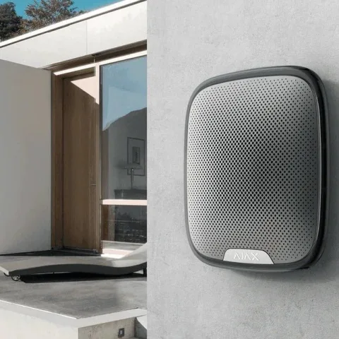 Sirena de exterior wireless AJAX STREETSIREN(BLK), negru