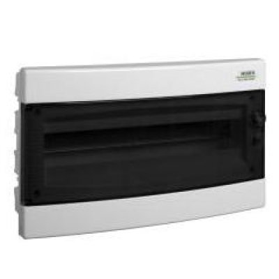 Cofret de distributie din plastic, montare incastrata , usa transparenta, IP40, 1 rand, 12 module Noark PNF 12T ( 101512 )