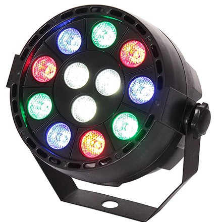 Mini par LED RGBW DMX 12X1W RGBW LED Ibiza Light PAR-MINI-RGBW