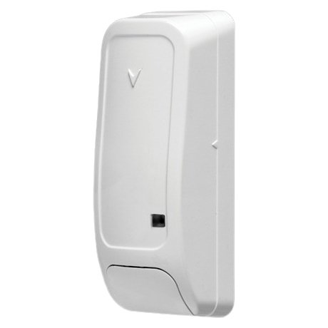 Contact magnetic cu intrare auxiliara DSC PG8309, ALB, wireless compatibil PowerG 868 MHz, uz comercial