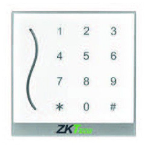 Cititor de proximitate RFID (125KHz), RS485 ZKTeco PRO-ID30-EM-RS cu tastatura, IP65