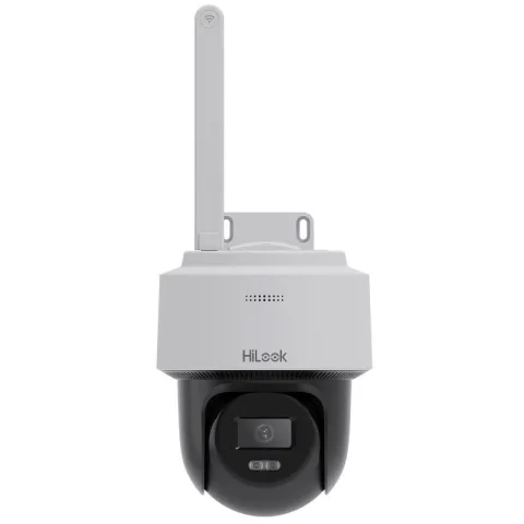 Camera Wifi PT Hikvision HiLook PTZ-N2C400I-W, 4MP, lentila 2.8mm, IR 30m, microfon, difuzor, IP66, fara PoE