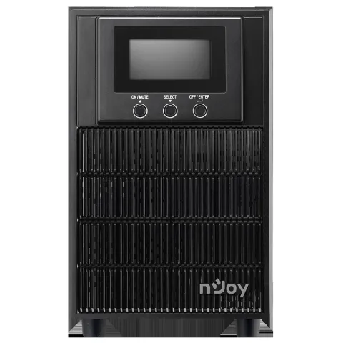 UPS nJoy Aten PRO 2000, 2000VA/ 1800W, On-line, LCD Display, 3 Prize Schuko cu Protectie, Management, Tower, Dubla conversie, PWUP-OL200AP-AZ01B