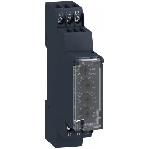 Releu control tensiune Rm17-U - interval 20 - 80 V C.A Schneider RM17UAS16