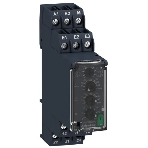 Releu protectie Zelio RM22 supratensiune/subtensiune 15 la 500V - 2OF - 24 la 240Vca/cc Schneider RM22UA33MR