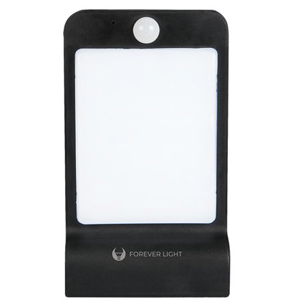 Lampa LED solara cu senzor 5W 250LM 4500K Forever Light RTV100366