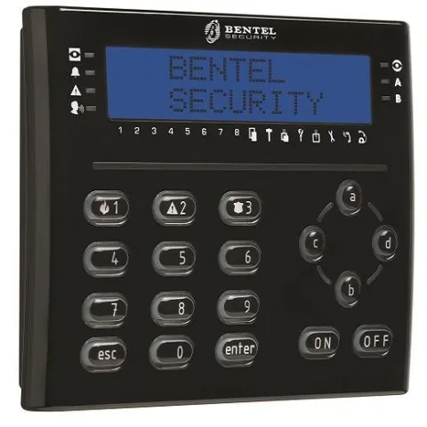 Tastatura LCD Bentel T-BLACK
