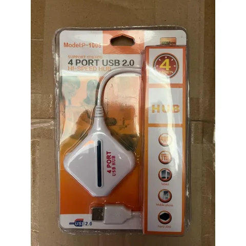 Hub USB spliter HI SPEED cu 4 posturi USB 2.0 P-1005, TED600106