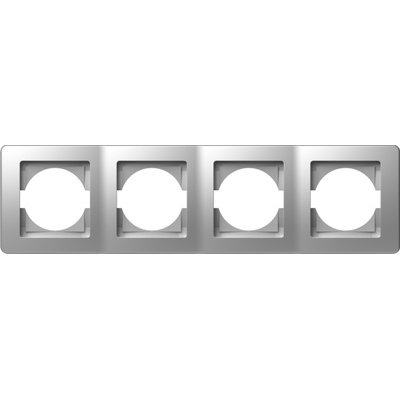 Ekonomik Rama 4P IP20 Argintiu, TEM Modul TEM-OE40ES-U