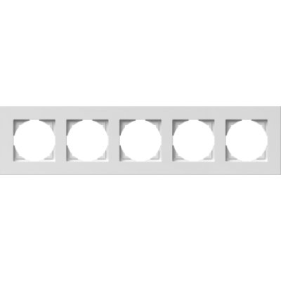 Logiq Flat Rama 5P Alb, TEM Modul TEM-OF50PW-U