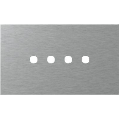 Modul Edge Rama metal argintiu 4M pt pini, TEM Modul TEM-OG40MAP-U