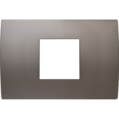 Modul Pure Rama 2/3M IP20 nichel satinat, TEM Modul TEM-OP23MN-U
