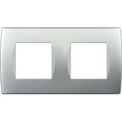 Modul Soft Rama 2x2M IP20 Argintiu, TEM Modul TEM-OS24ES-U