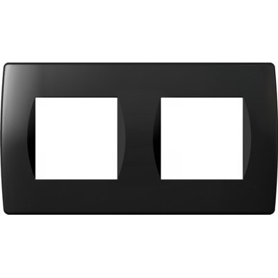 Modul Soft Rama 2x2M IP20 Negru, TEM Modul TEM-OS24NB-U