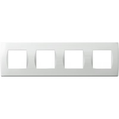 Modul Soft Rama 4x2M IP20 Alb, TEM Modul TEM-OS28PW-U