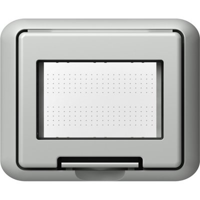 Modul rama montaj ST Cubo IP55 gri 3M, TEM Modul TEM-AQ31GY-U