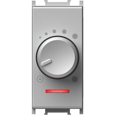 Modul Variator rotativ cap scara 1-10V argint, TEM Modul TEM-EM16ES-U