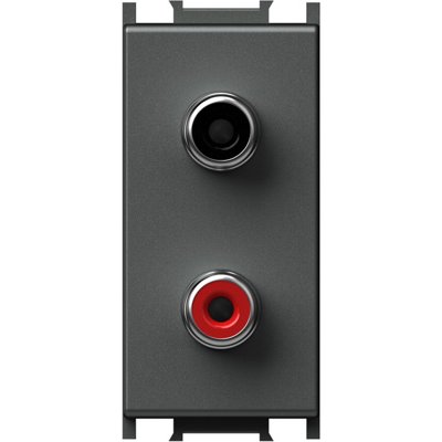 Modul Priza audio 2xRCA 1M AT, TEM Modul TEM-KM22AT-U