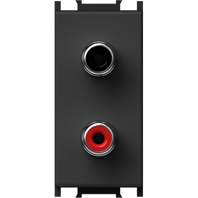 Modul Priza audio 2xRCA 1M SB, TEM Modul TEM-KM22SB-U
