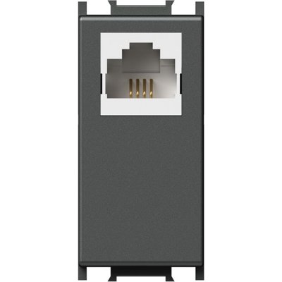 Priza TEL LTRJ11 6/4 1M AT, TEM Modul TEM-KM30AT-U