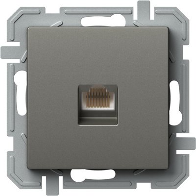 Logiq Priza Date 1P RJ45 CAT5e Titan, TEM Modul TEM-KQ37TIXO-U
